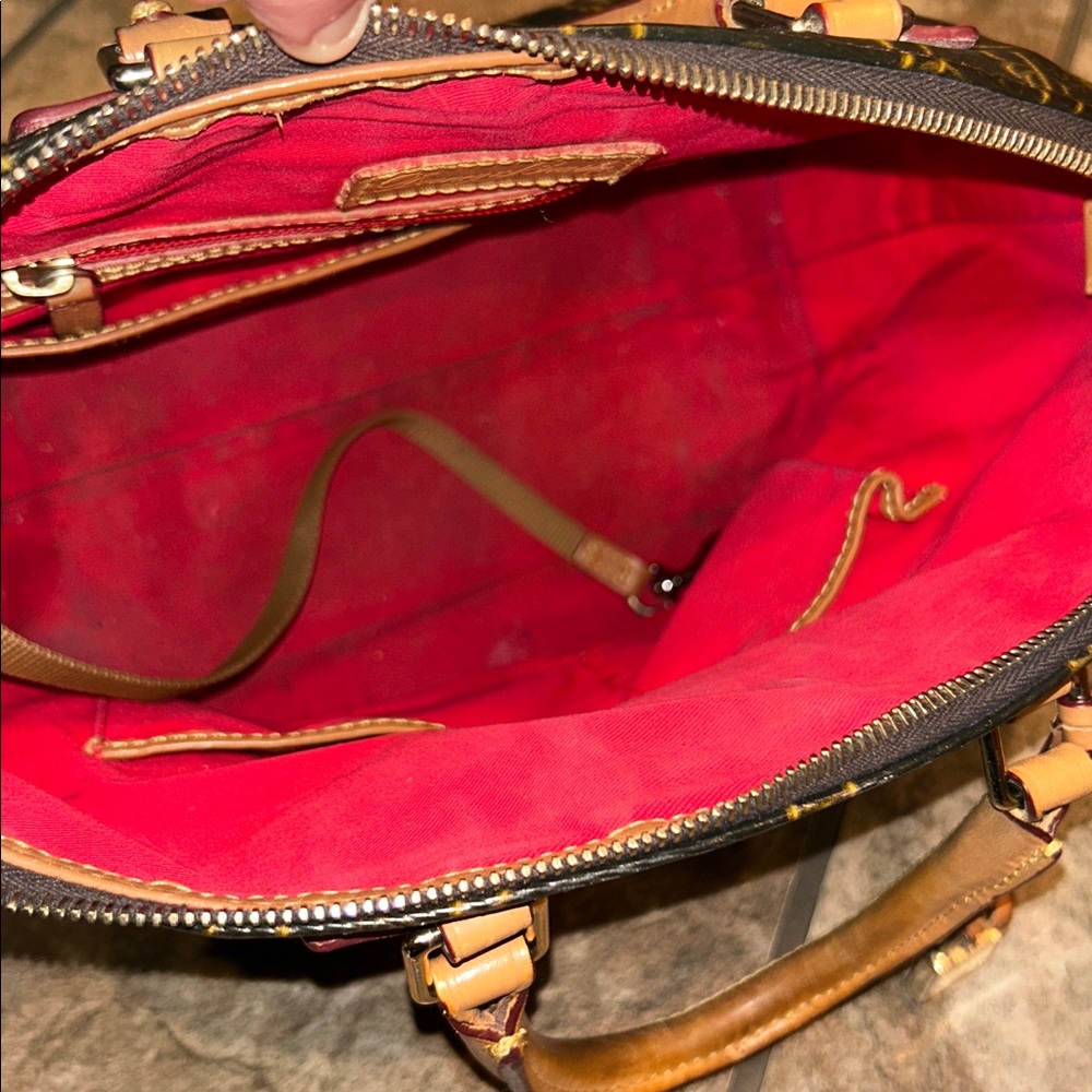 Vintage Dooney & Bourke Satchel Purse - Picture 11 of 14